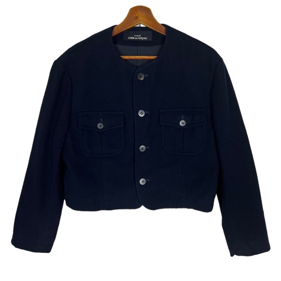 AW1990 Tricot Comme Des Garcons Woman Wool Jacket - Etsy Israel