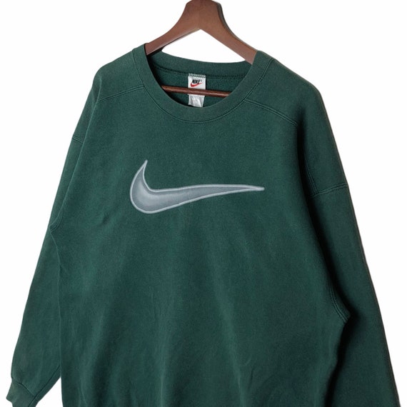 dark green nike sweater