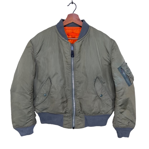 Vintage Alpha Industries MA1 Flight Jacket Size Medium - Etsy Canada