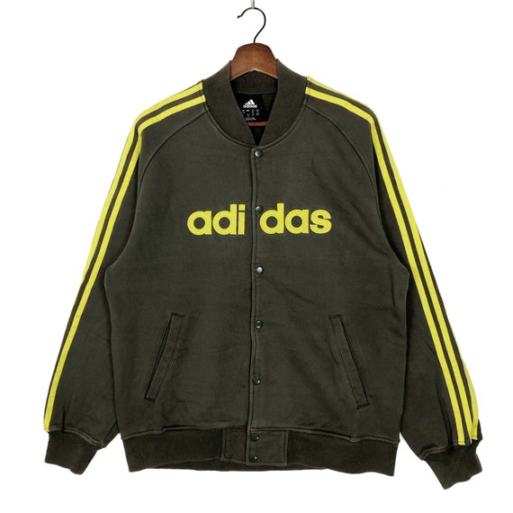 Vintage Adidas Sweatshirt Snap Button Sweatshirt A