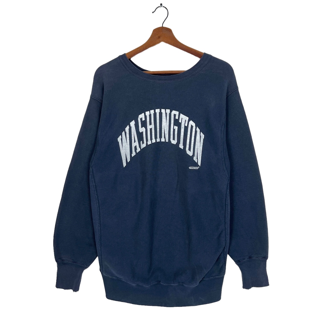 Felpa vintage anni '90 University of Washington Felpa anni '90
