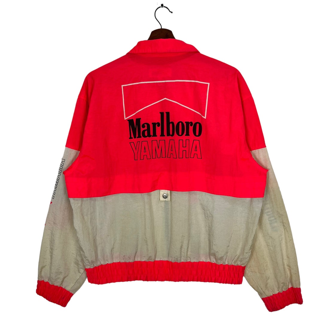 Vintage 90s Marlboro Yamaha Racing Team Jacket Marlboro Racing Team