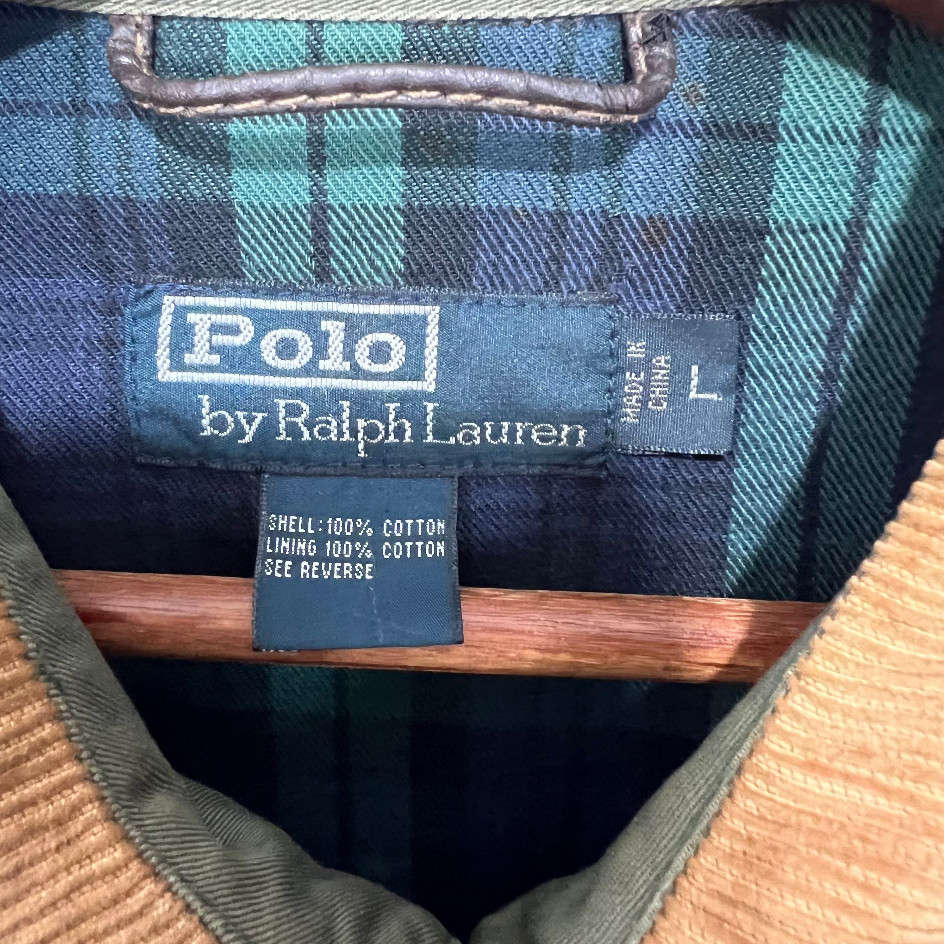 Vintage 90s Polo Ralph Lauren Harrington Jacket Zip up Jacket Size