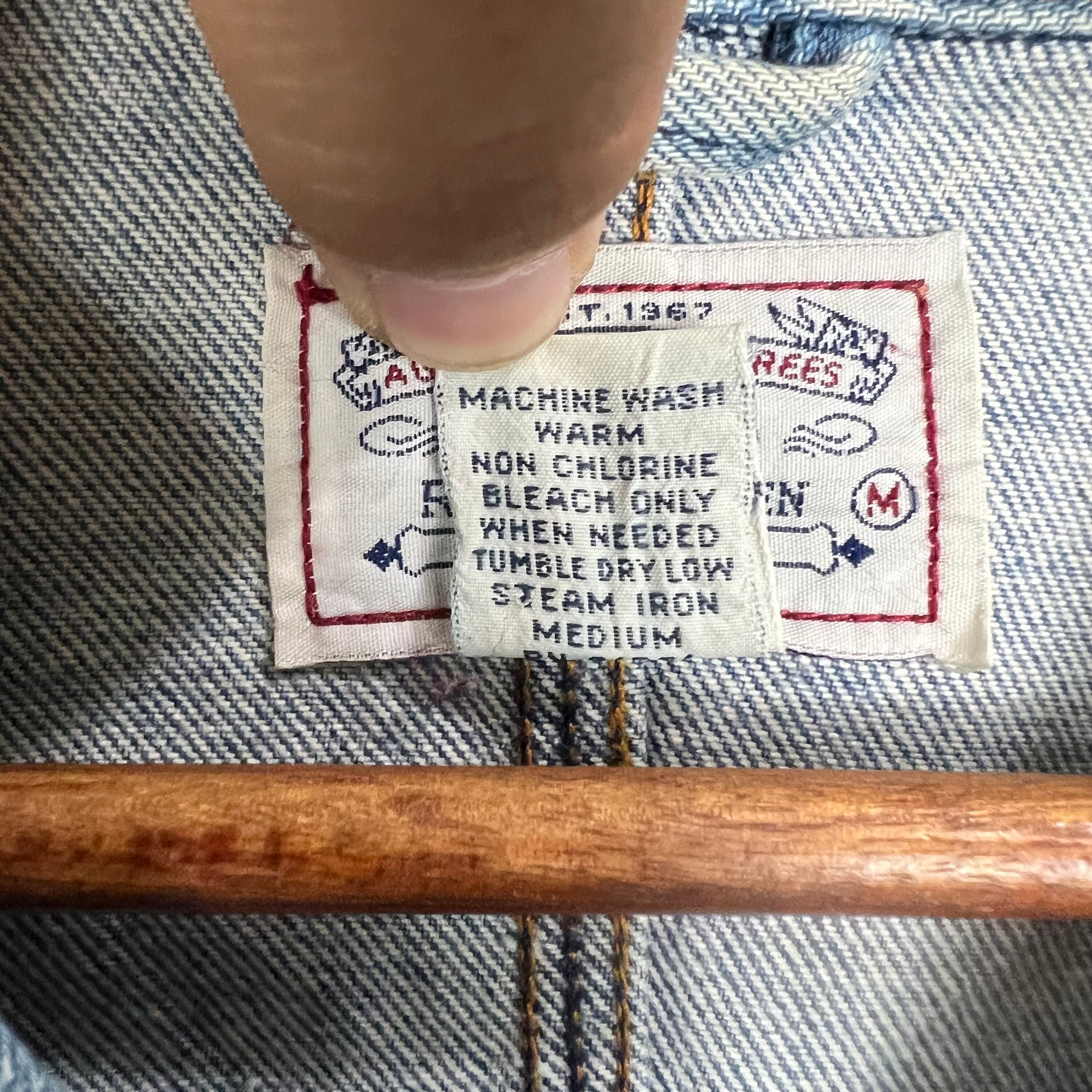 Vintage 70s Polo Ralph Lauren Denim Workers Jacket Made in USA