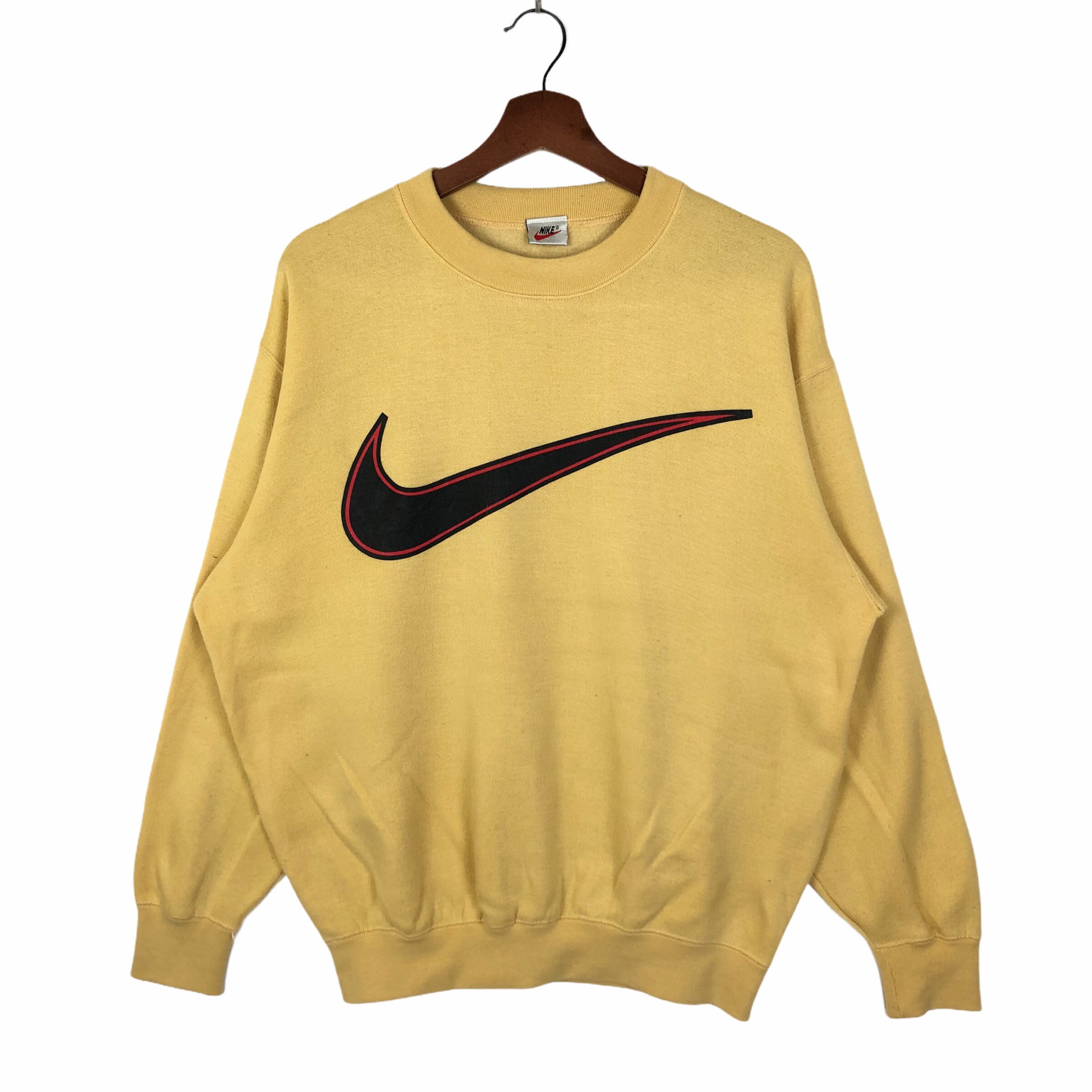 トップス vintage NIKE 90s foodie cu Vintage 90's Nike Sweatshirt Embroidery Nike Swoosh