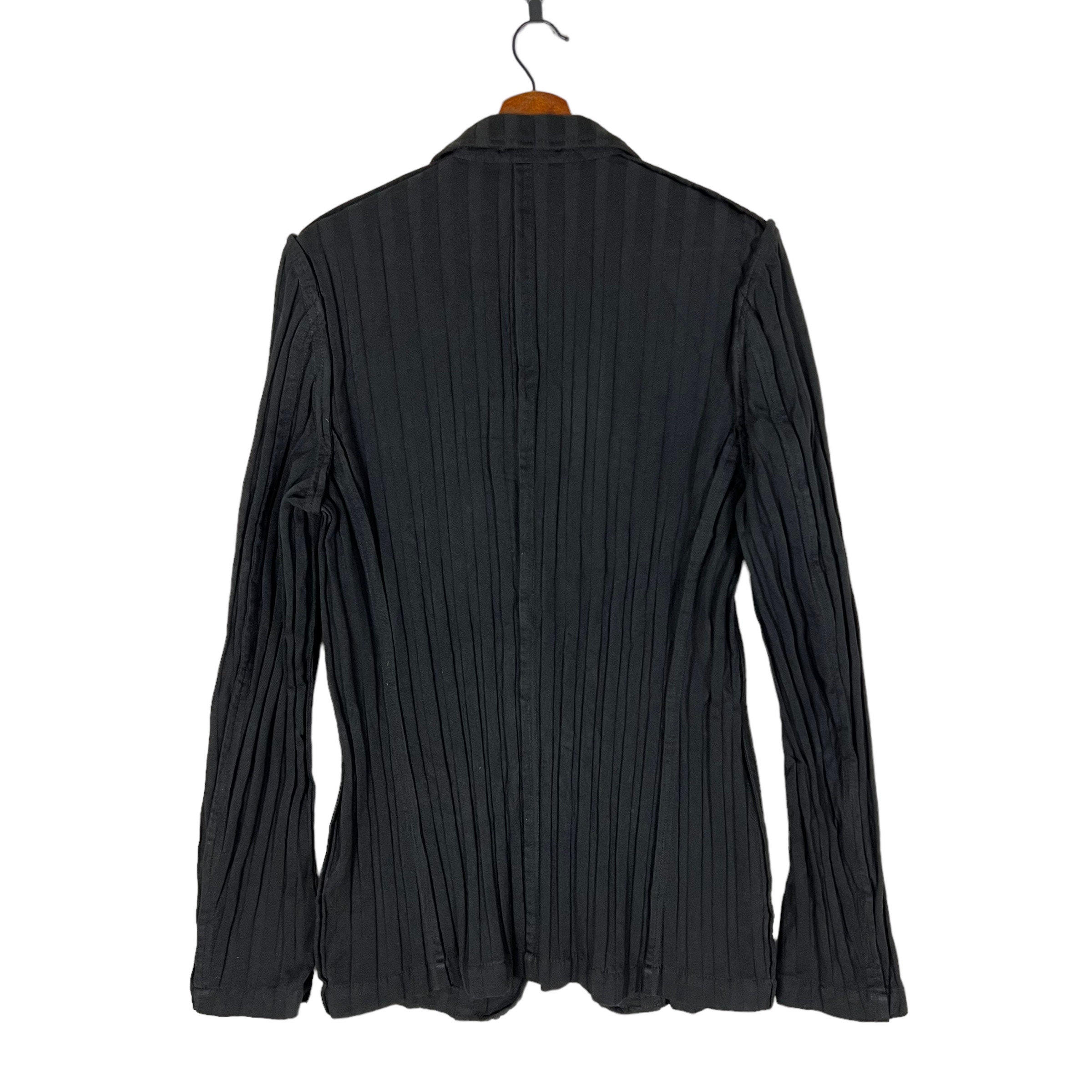 Comme Des Garcons Homme Plus Evergreen Pleated Jacket - Size