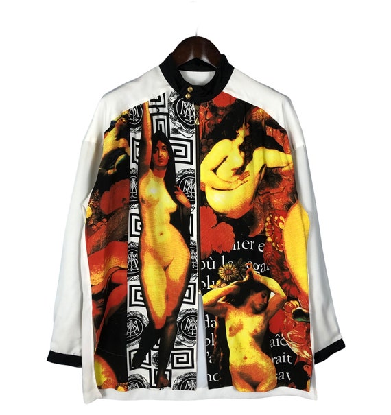 Luna Mattino Polyester Shirt Nude Art Graphics - Etsy 日本