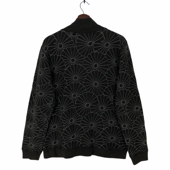 Eternal Zipper Jacket Sweatshirt Embroidery Japan… - image 2