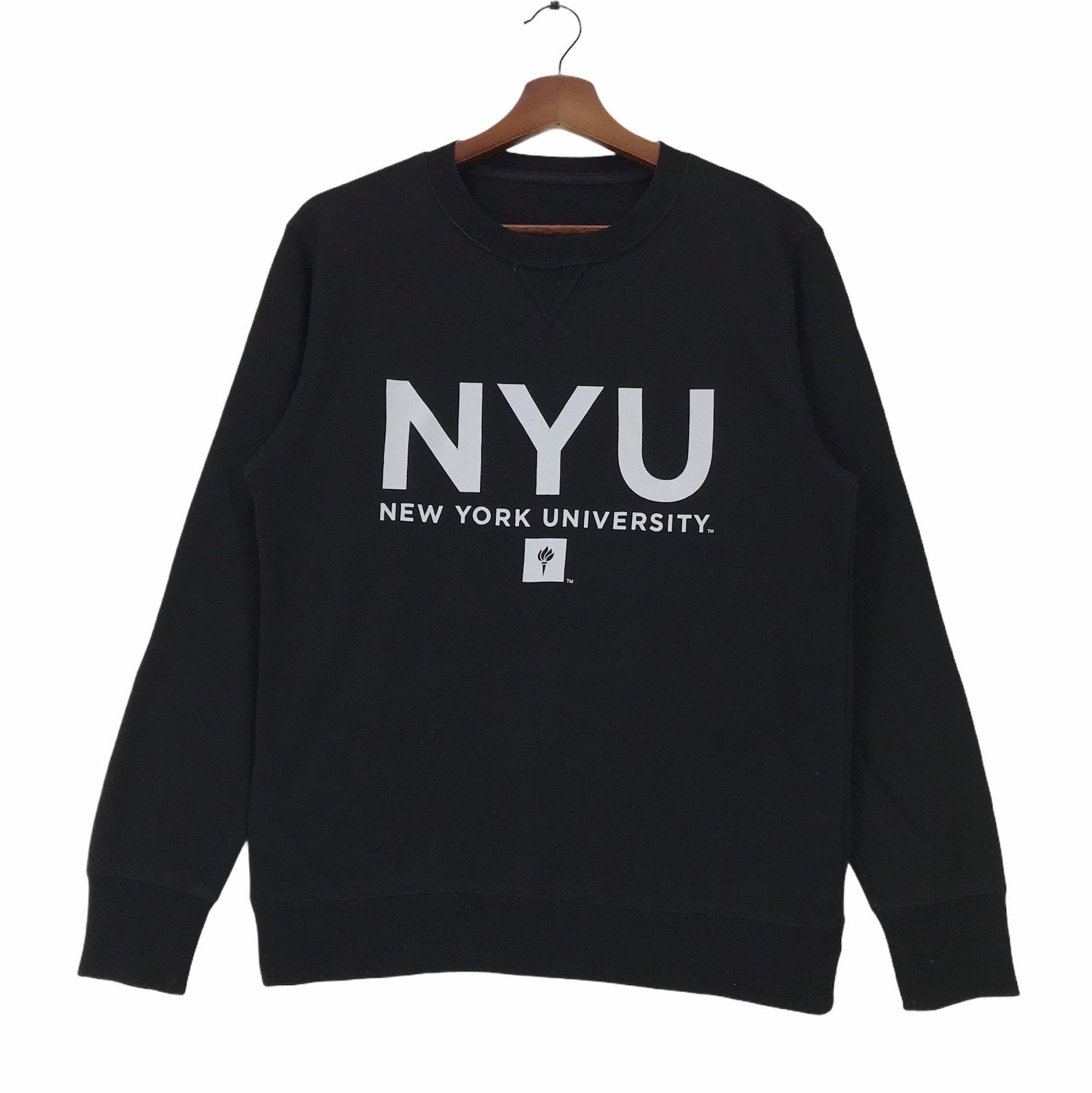 Vintage NYU New York University Crewneck Sweatshirt Spellout Etsy