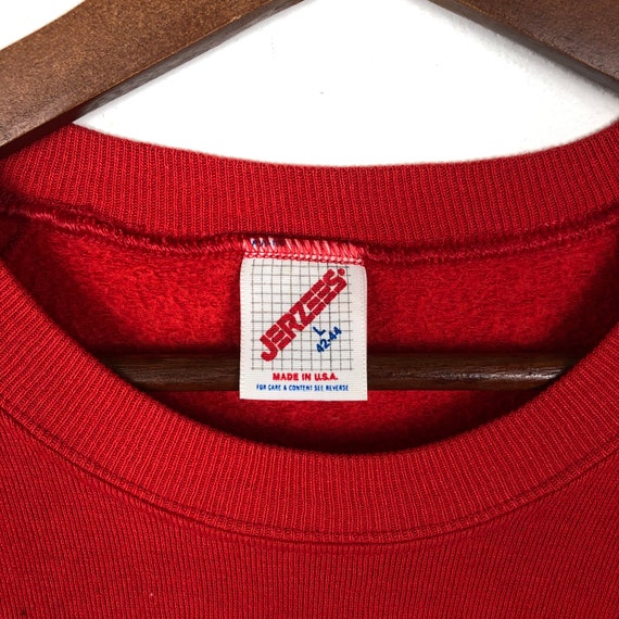 Vintage 80’s Chicago Sweatshirt Raglan Sweatshirt… - image 5
