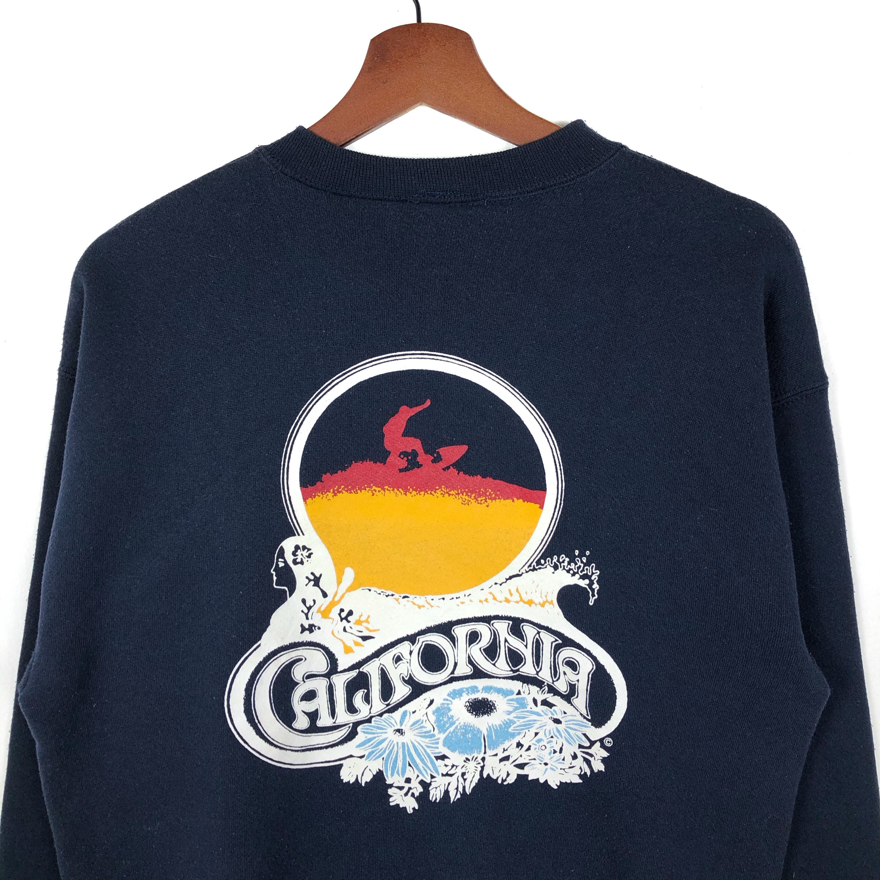 Rare!! Vintage Newport Beach California Sweatshirt Big Logo Newport Beach Off Shore Spellout Pullover Jumper Sweater