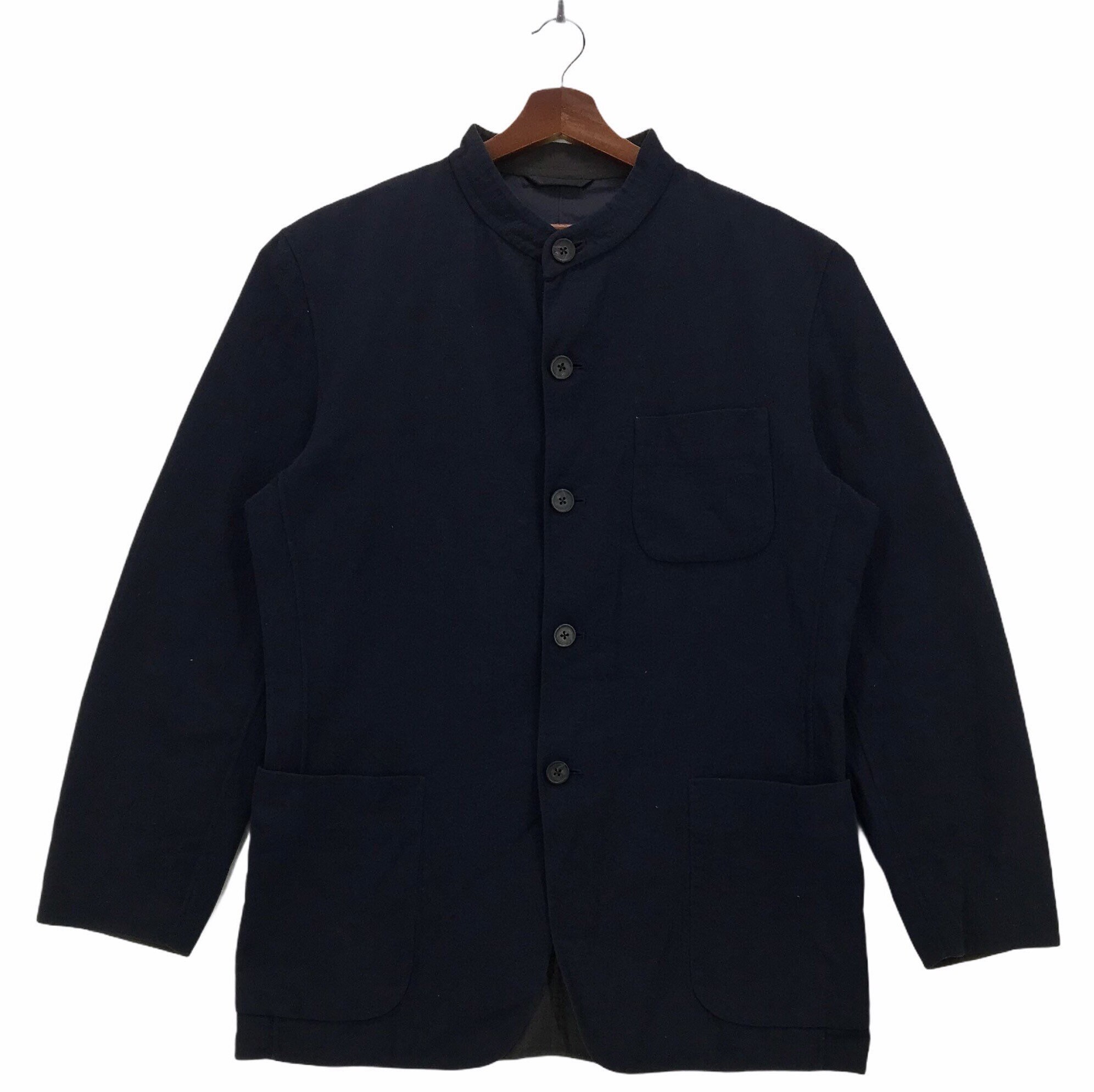 ジャケット・アウター 90s isssey miyake men mao collar jacket Issey Miyake Mandarin Collar Jacket - Men's Large - Etsy