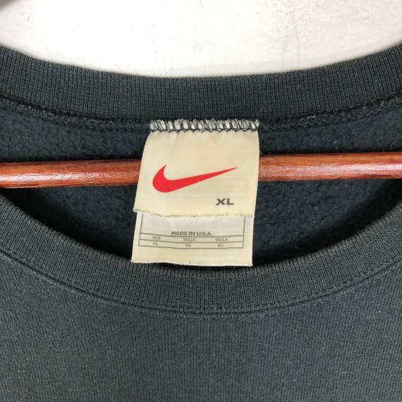 Vintage 90s Nike Sweatshirt Crewneck Made In USA … - image 6