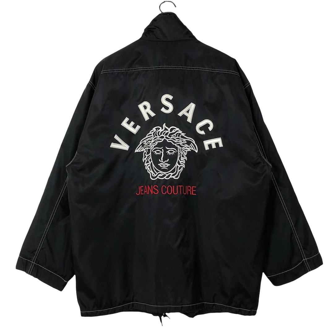 Vintage Versace Jeans Couture Coach Jacket Versace Medusa Vintage Versace Jeans Couture Coach Jacket Versace Medusa