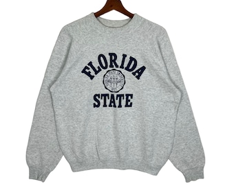 Vintage Florida State University Sweatshirt - Size Large