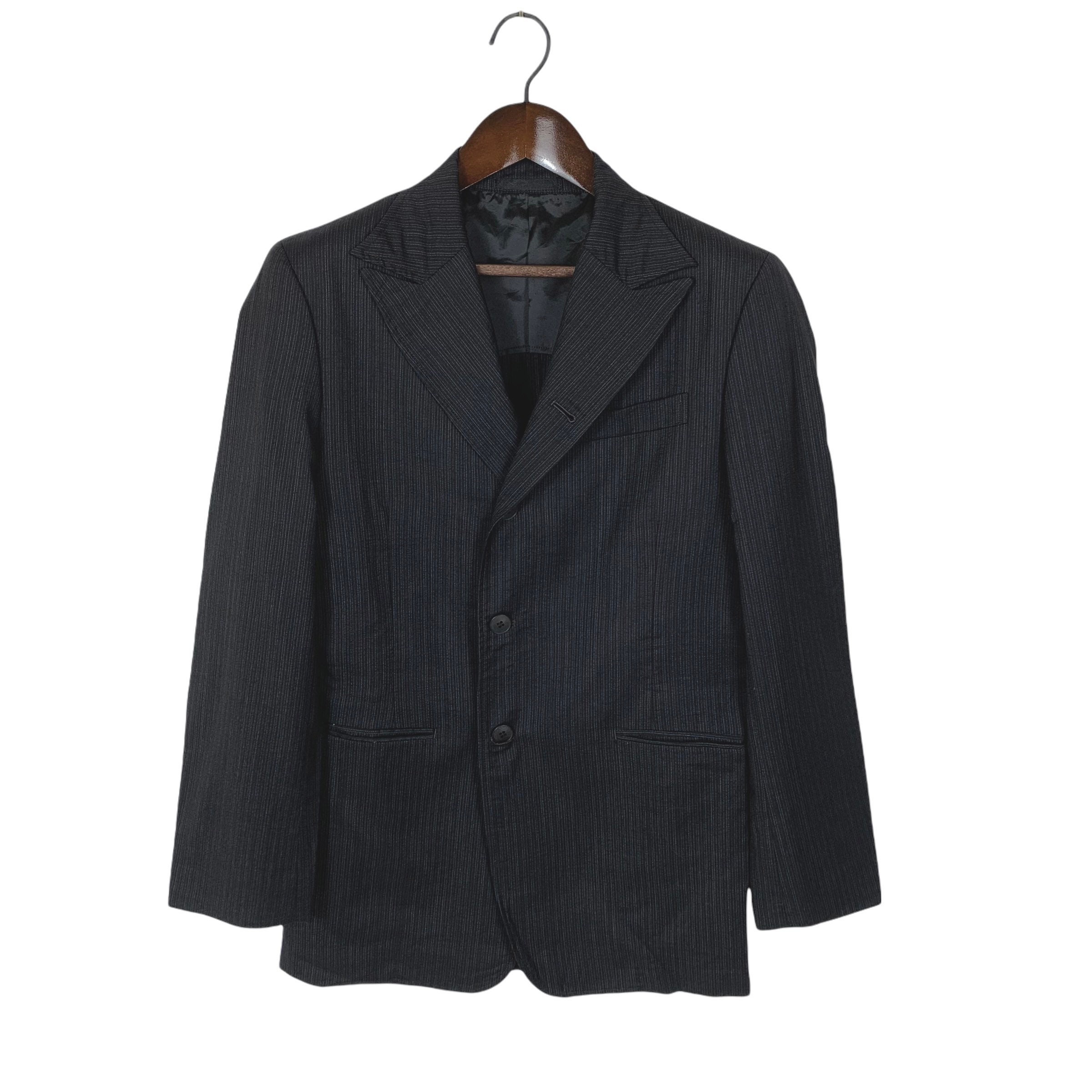 Junya Watanabe, Vintage Junya Watanabe Wool Coat: Japanese Designer Jacket, Medium