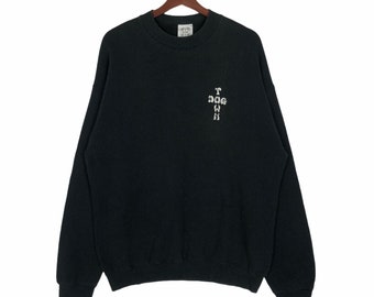 90年代ヴィンテージドッグタウンスウェットシャツ：ブルーホットデビル