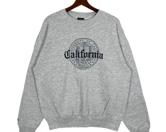 Vintage 90s University Of California Berkeley Sweatshirt Big Logo Berkeley University Size XLarge