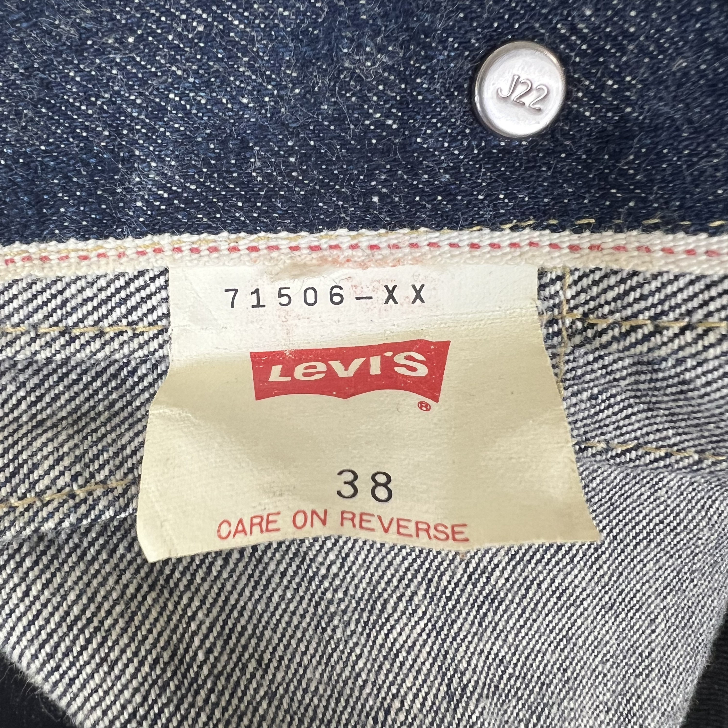 Vintage Levis Type 1 Trucker Jacket Lot 506xx Big E Size 38 - Etsy