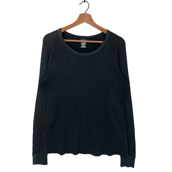 【返品?交換対象商品】 Thermal Numbernine Long LS Thermal Black Faded Shirt Sleeve ウェア