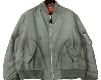 ヴィンテージ 1980 年代 ALPHA INDUSTRIES ボンバー ファイト