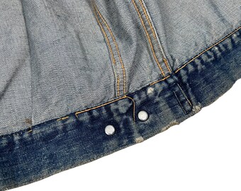 Vintage 1950s Original Levi's 507XX Jacket Biker Cut-off