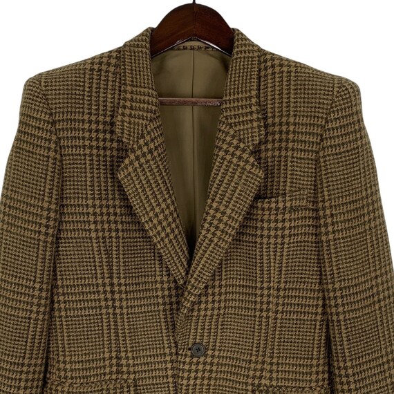 Vintage 80's Comme Des Garcons Tweed Jacket by Rei Kawakubo CDG