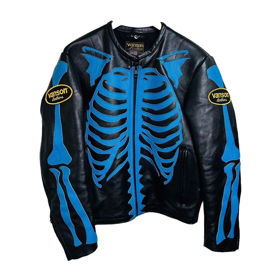 Vanson Leathers スカジャン Supreme Vanson Leathers Ghost Rider© Jacket (SS19) - $1598