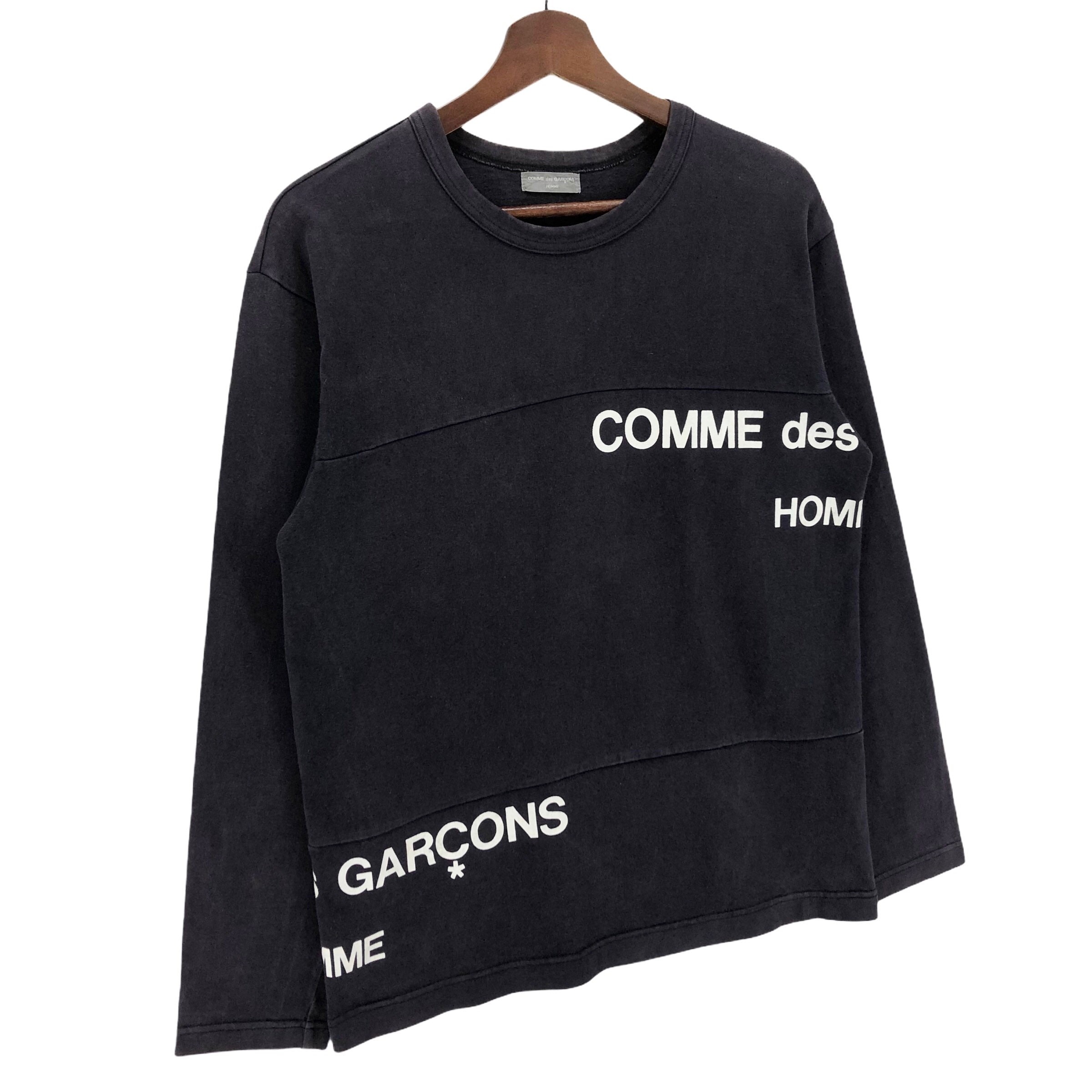 Comme Des Garçons Homme Deconstructed Crewneck Pullover