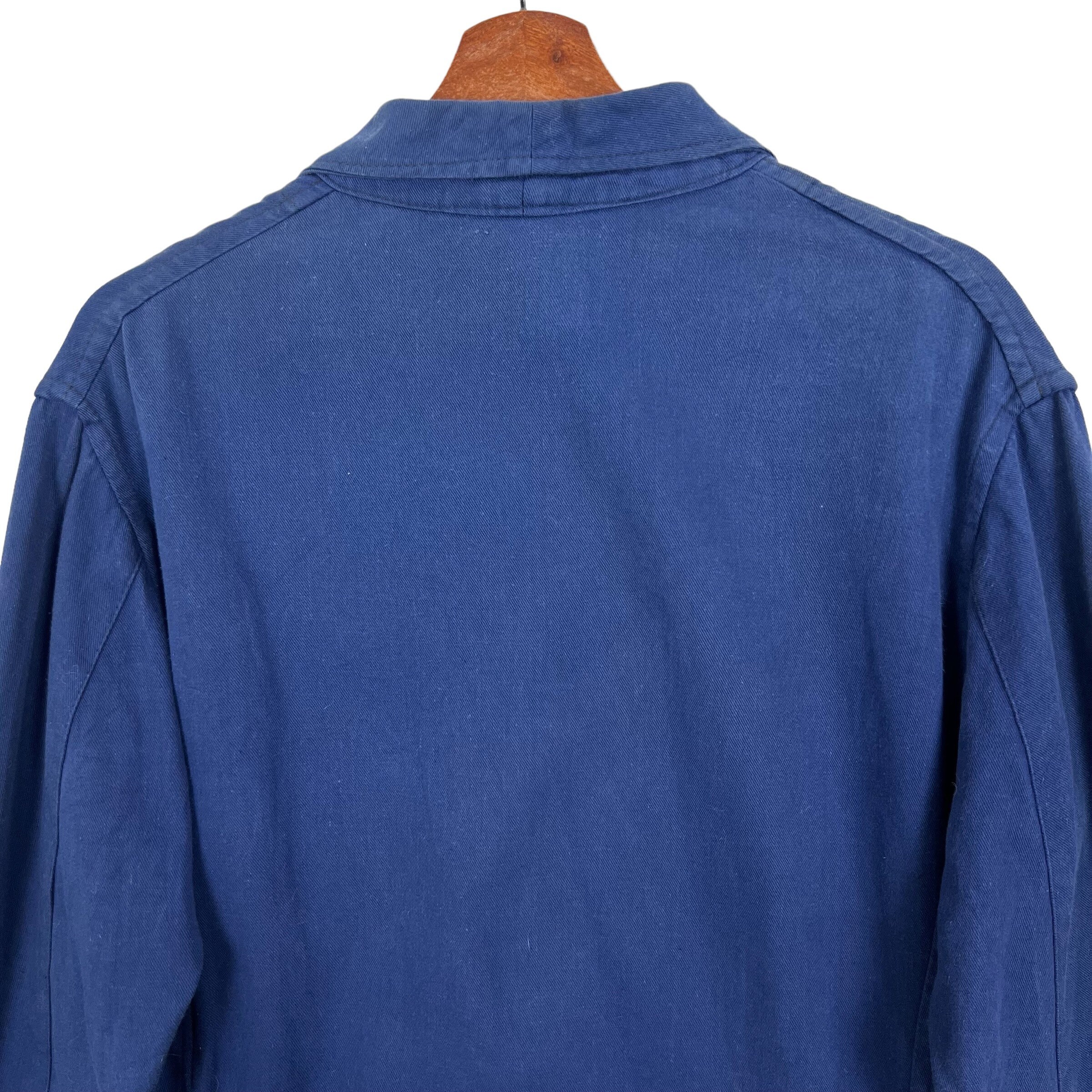 ジャケット・アウター 60's Vintage JKT Tailored by milano VINTAGE Workwear Jacket Mens Large Blue Full Zip Talon Nylon