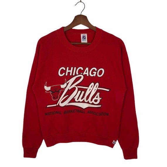 Vintage bulls cheap sweatshirt