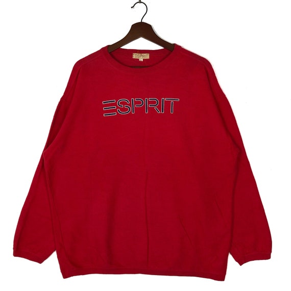 Vintage Esprit Sweatshirt Big Logo Sweatshirt Spel