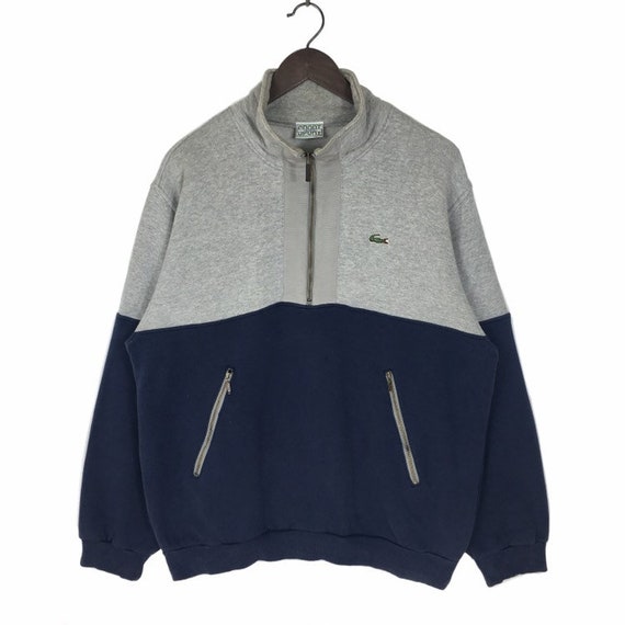 half zip lacoste jumper