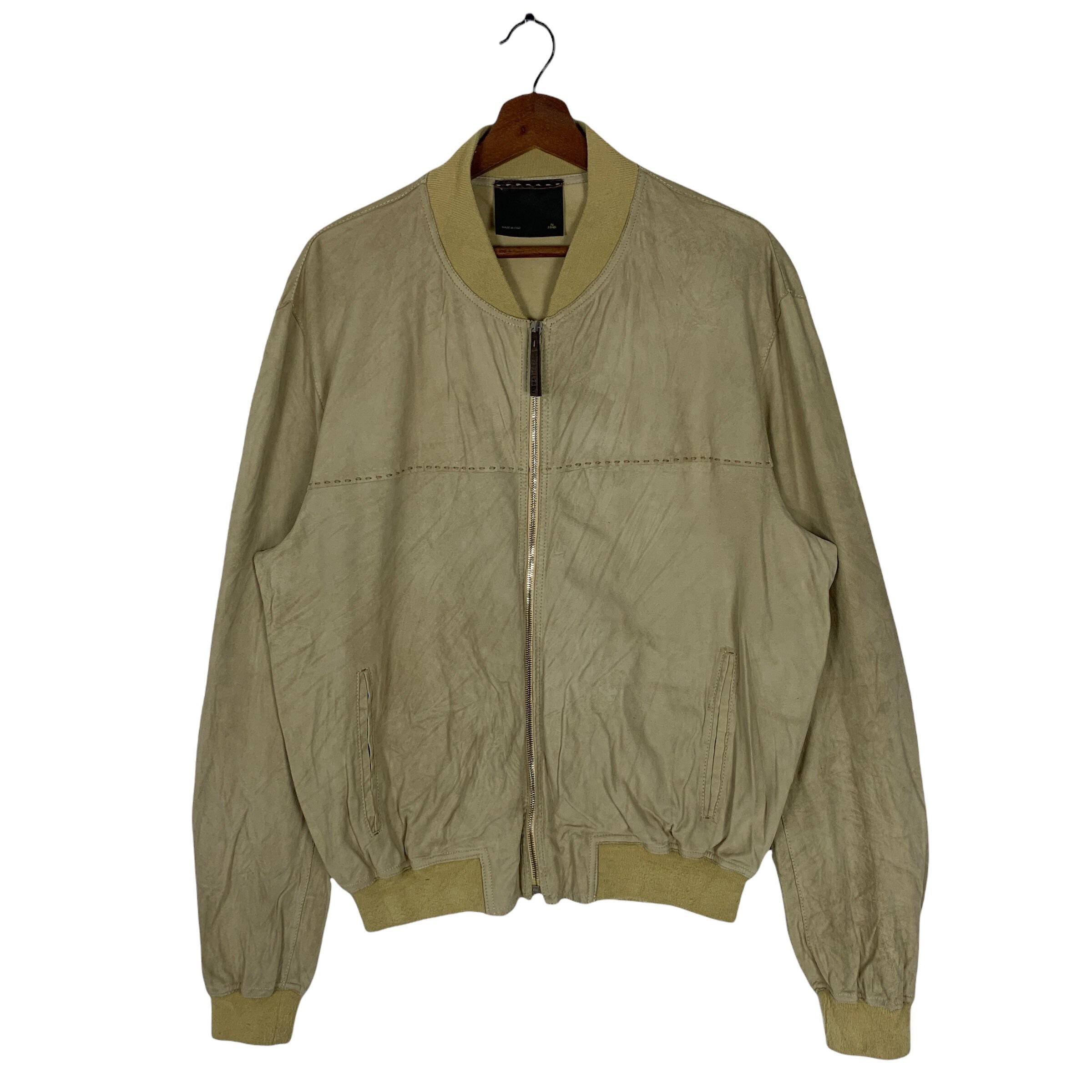 Fendi Leather Jacket Etsy Canada