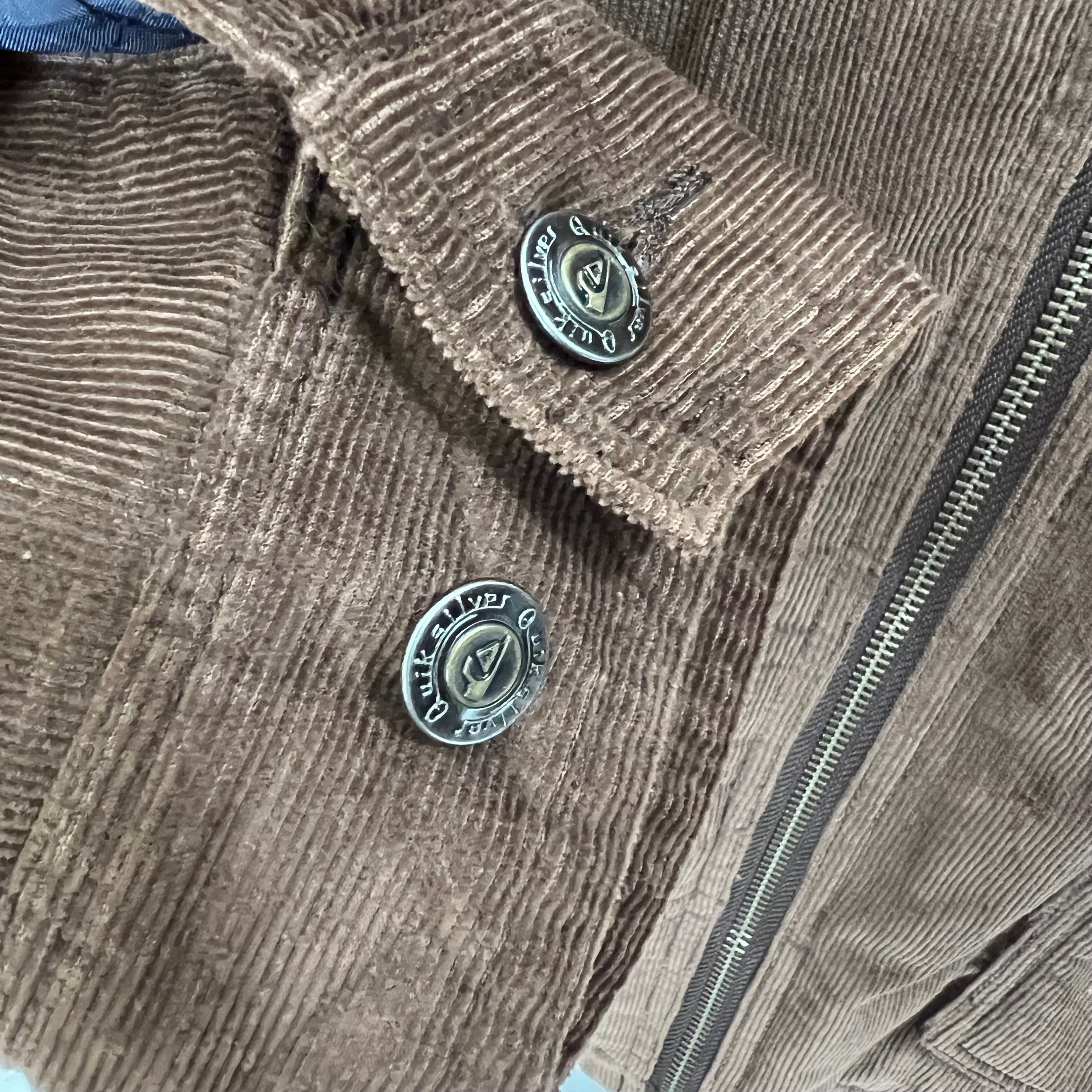 Vintage Quiksilver Corduroy Jacket - Etsy