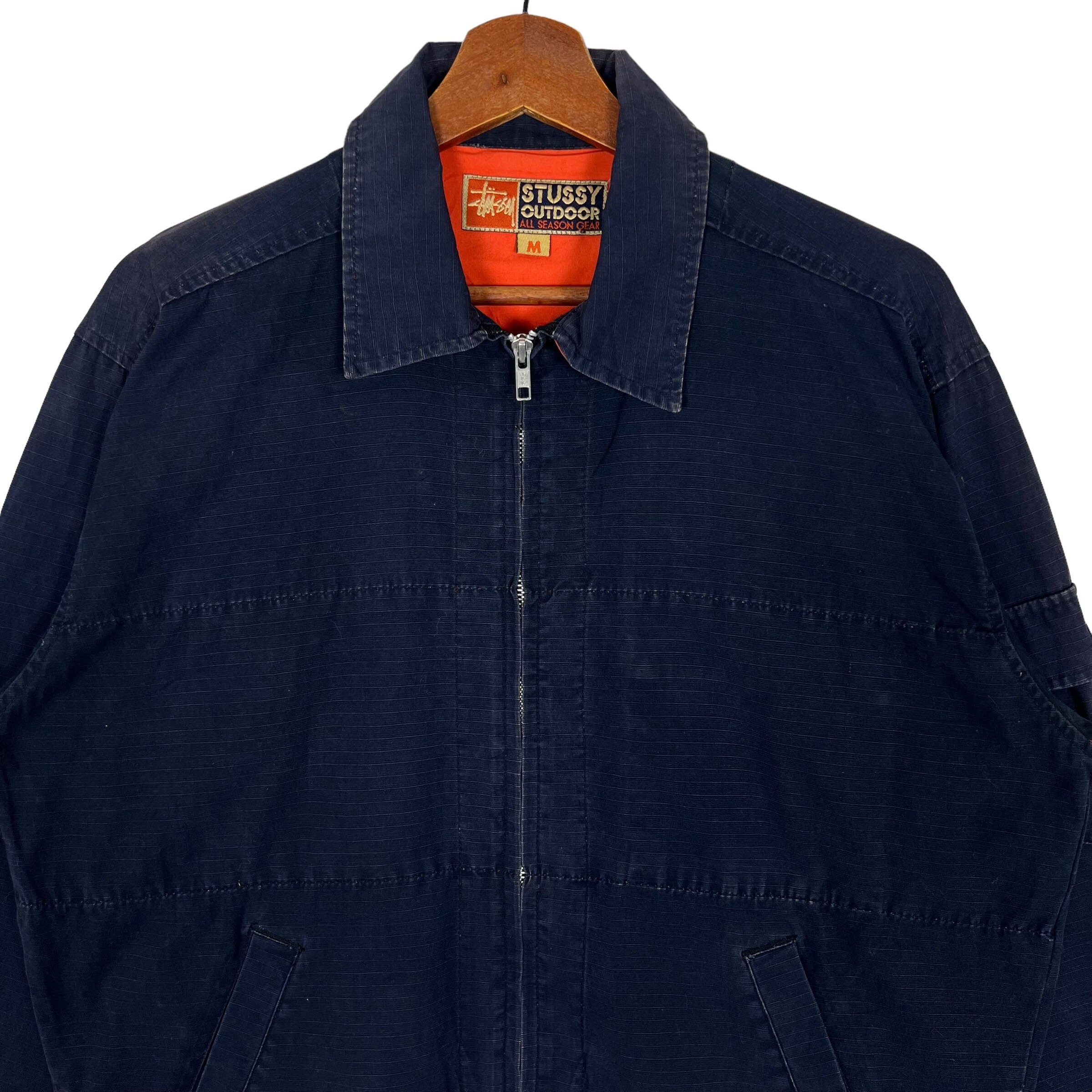 Vintage Stussy Oudoor All Season Gear Light Jacket Made in Vintage Stussy Oudoor All Season Gear Light Jacket Made in