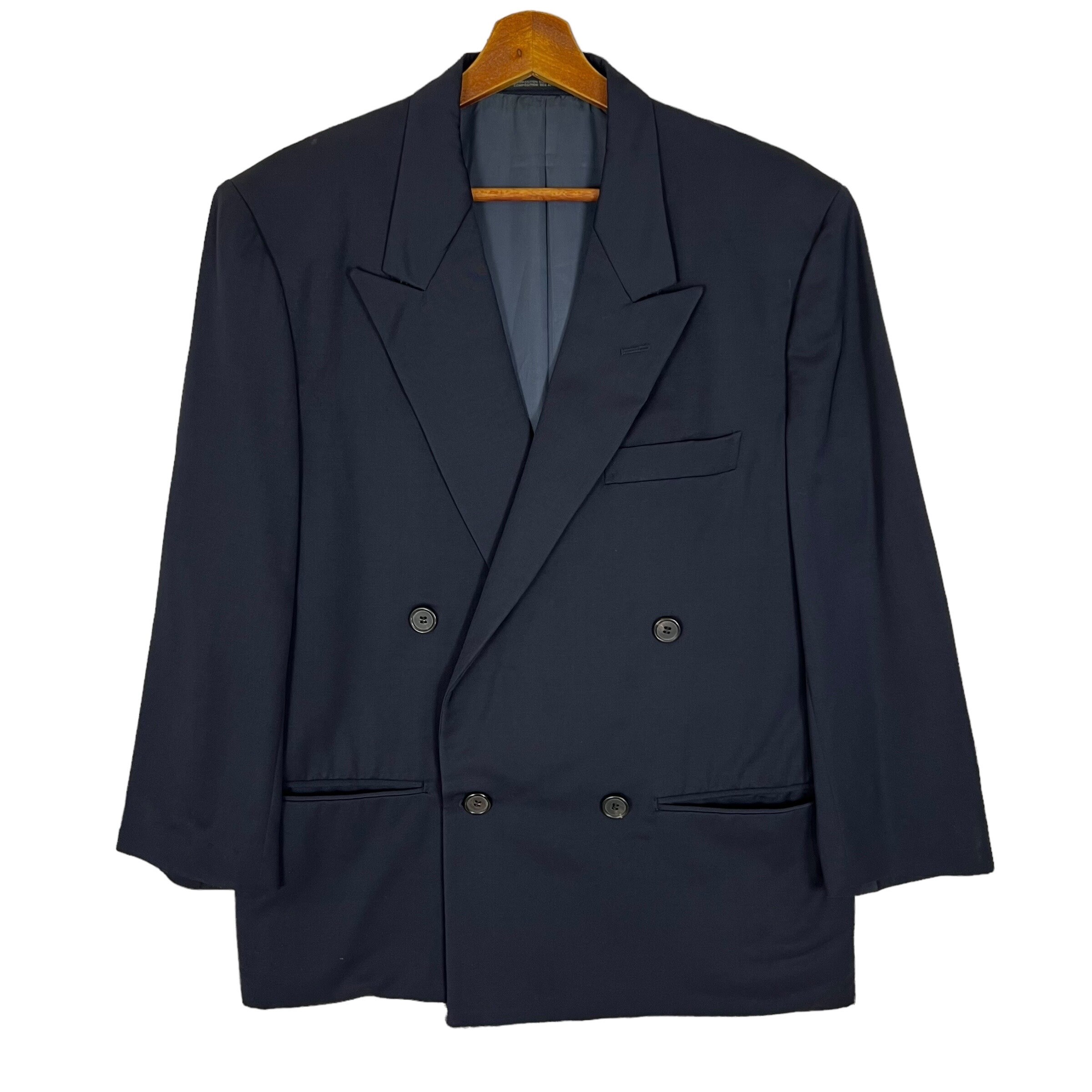 Y's for men 80s Double Breast Jacket L Vintage Yohji Yamamoto Ys