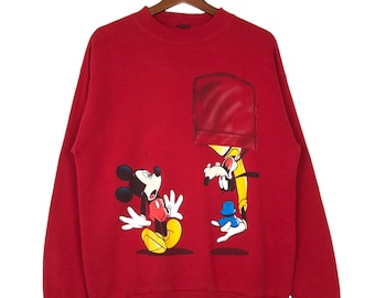 Sudadera vintage de Disney con Mickey Mouse