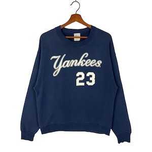 ヴィンテージ 90年代 NY ヤンキース スウェットシャツ：マッティングリー 23、サイズ M