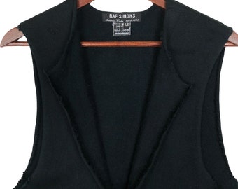 RARE!! Raf Simons Autumm Winter 1998-1999 Deconstructed Cut