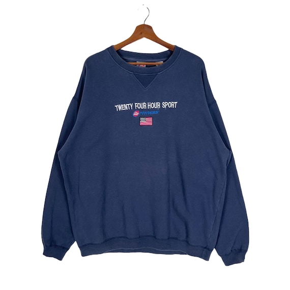 Vintage 24 Hour Sport Fitness Sweatshirt