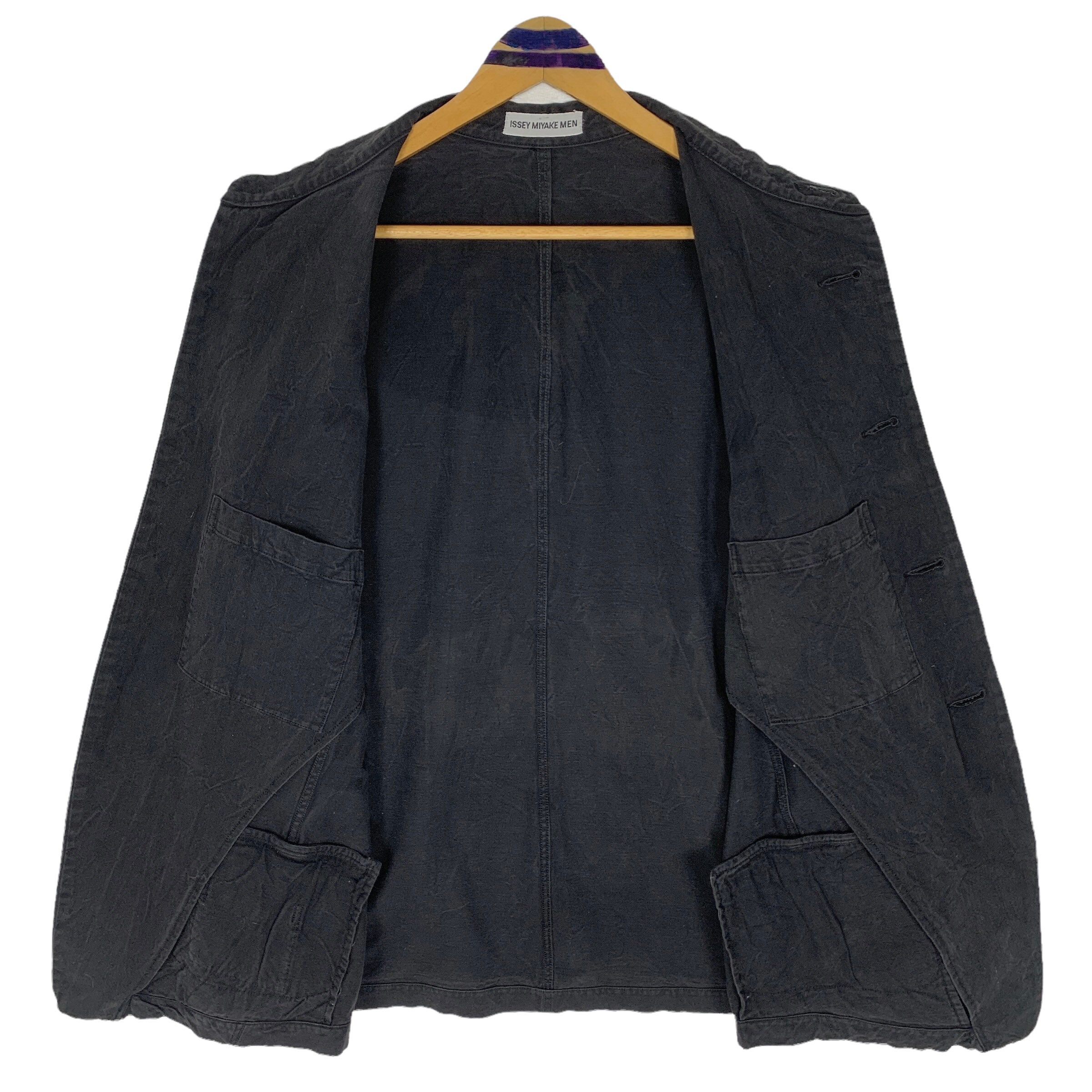 Vintage Issey Miyake Men Cotton Jacket Size Medium - Etsy