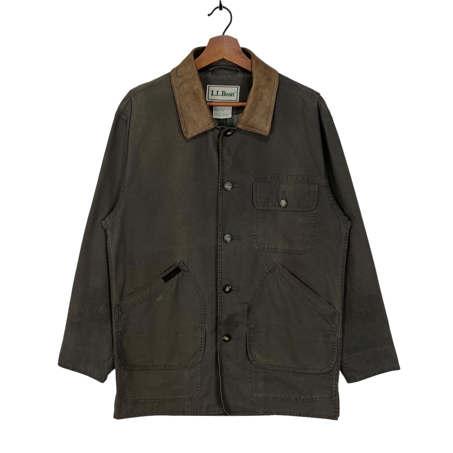 Gilet De Pêche Vintage LL Bean Marron – Taille S – Années 90 – Occasion