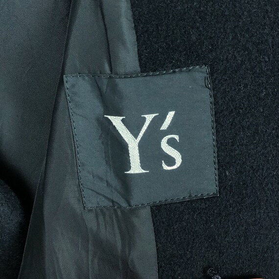 Yohji Yamamoto Y’s Jacket Wool Double Breasted Ov… - image 10