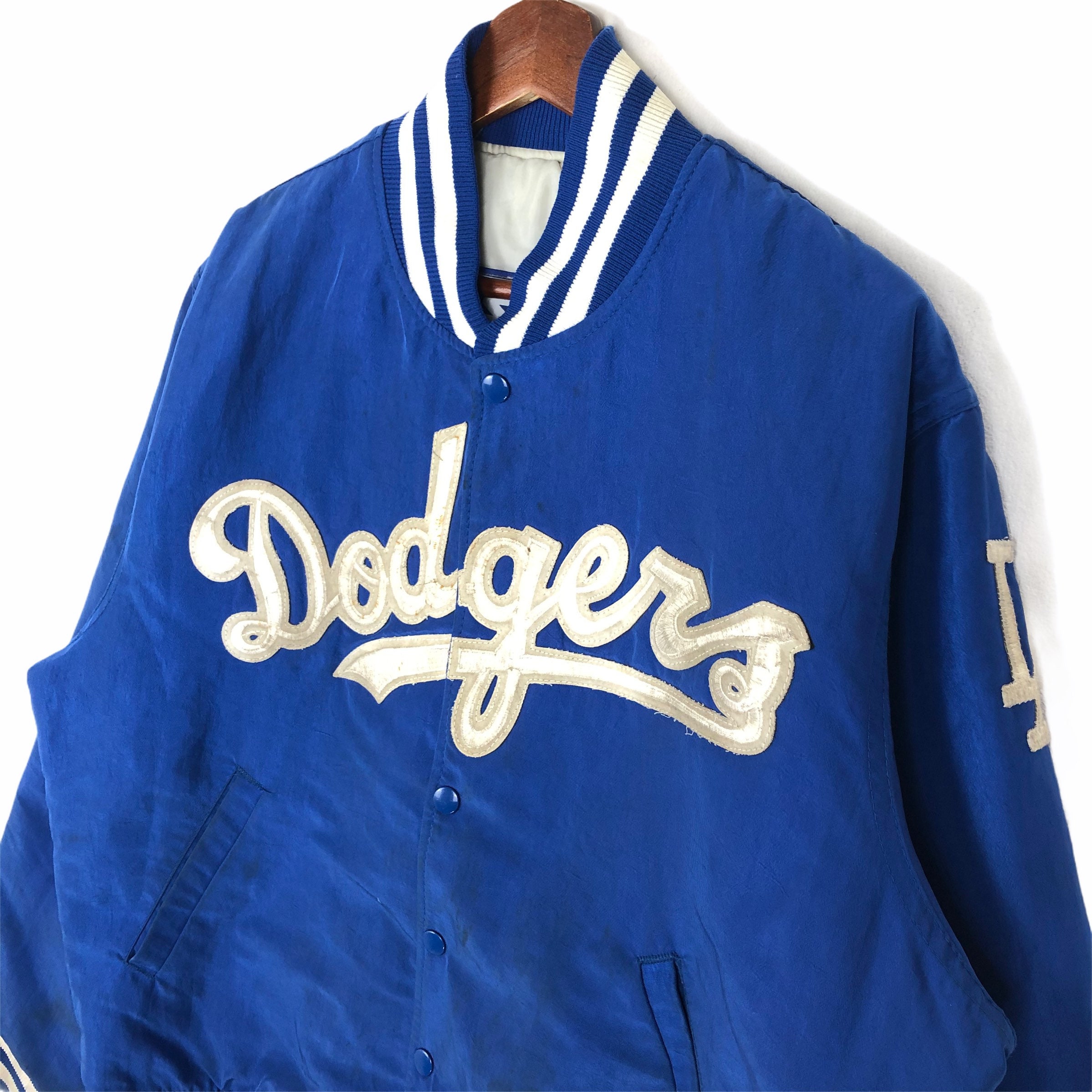 Vintage 90s LA Dodgers Baseball Jacket Vintage Hideo Nomo La Dodgers L ...
