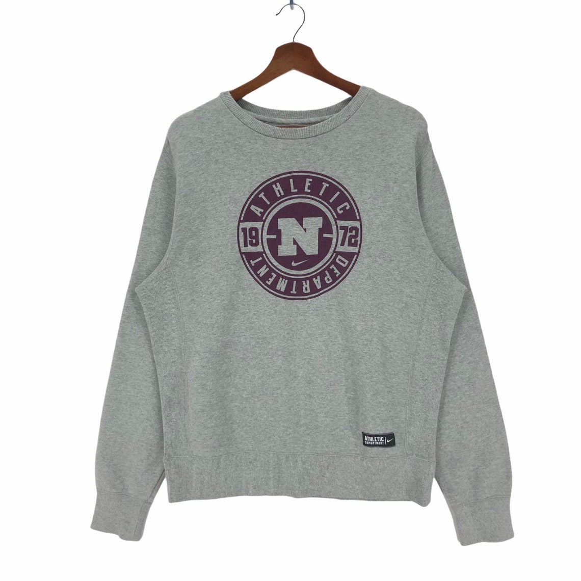 nike athletic sweatshirt vintage