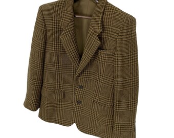 Vintage 80's Comme Des Garcons Tweed Jacket by Rei Kawakubo CDG