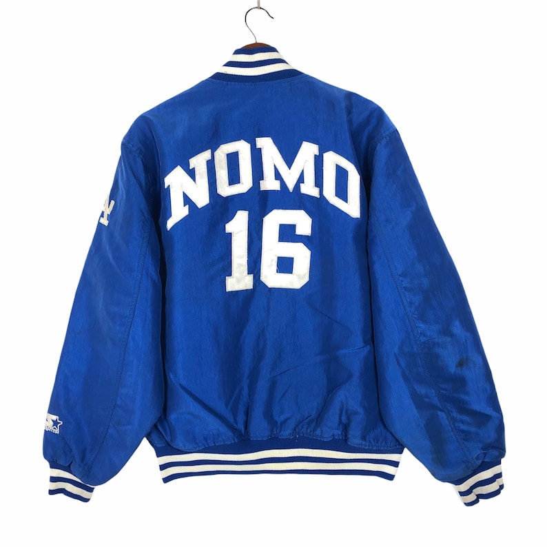 Vintage 90\u2019s LA Dodgers Baseball Jacket Vintage Hideo Nomo  La Dodgers L Jacket Made In USA Size Medium