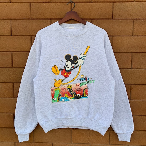 Vintage 80’s The Perils Of Mickey Mouse Sweatshirt