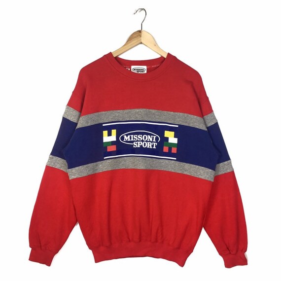 Vintage Missoni Sport Sweatshirt Crewneck | Colour
